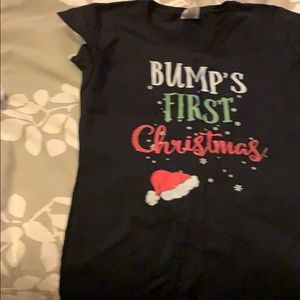 Black t shirt maternity